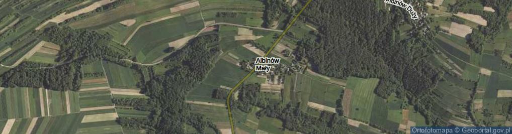 Zdjęcie satelitarne Albinów Mały ul.